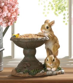 Bunny Bird Feeder: Fun And Playful Design For Your Garden
