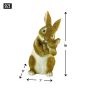 Cute Mom And Baby Rabbit Figurine - Perfect Gift For Nursery Decor