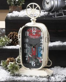 Gas Station Tabletop Clock