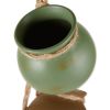 Set Of 4 Terra Cotta Hanging Mini Planters For Garden Decor