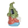Meditating Gnome Solar Statue - Best Garden Decor For Zen Meditation