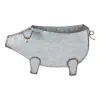 Galvanized Pig Wall Planter - Rustic Farmhouse Decor For Indoor Or Outdoor Use