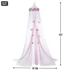 Adorable Pink Princess Bed Canopy - Perfect For Girls' Bedroom Decor