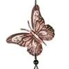 Butterfly And Heart Wind Chime - Beautiful Outdoor Decor For Garden And Patio