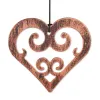 Butterfly And Heart Wind Chime - Beautiful Outdoor Decor For Garden And Patio