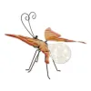 Solar Butterfly Glow Bug Figurine - Best Outdoor Garden Decor For Nighttime Glow