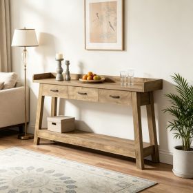 Elegant Long Console Table for Hallway