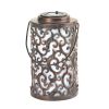 Outdoor Garden Solar Lantern With Gate Design