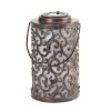 Outdoor Garden Solar Lantern With Gate Design