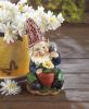 Solar-Powered Gardening Gnome Statue For Outdoor Garden Decor