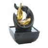 Golden Hands Accent Tabletop Fountain With Pump Included